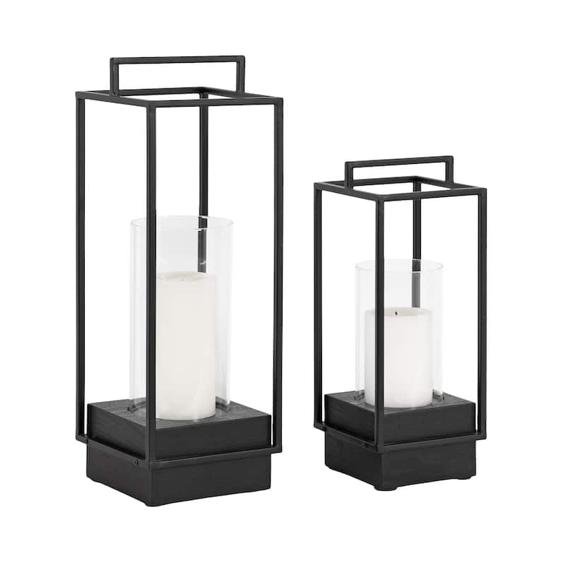 Kate and Laurel Brandt Candle Holder Set