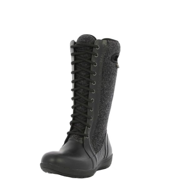 lace up tall womens boots