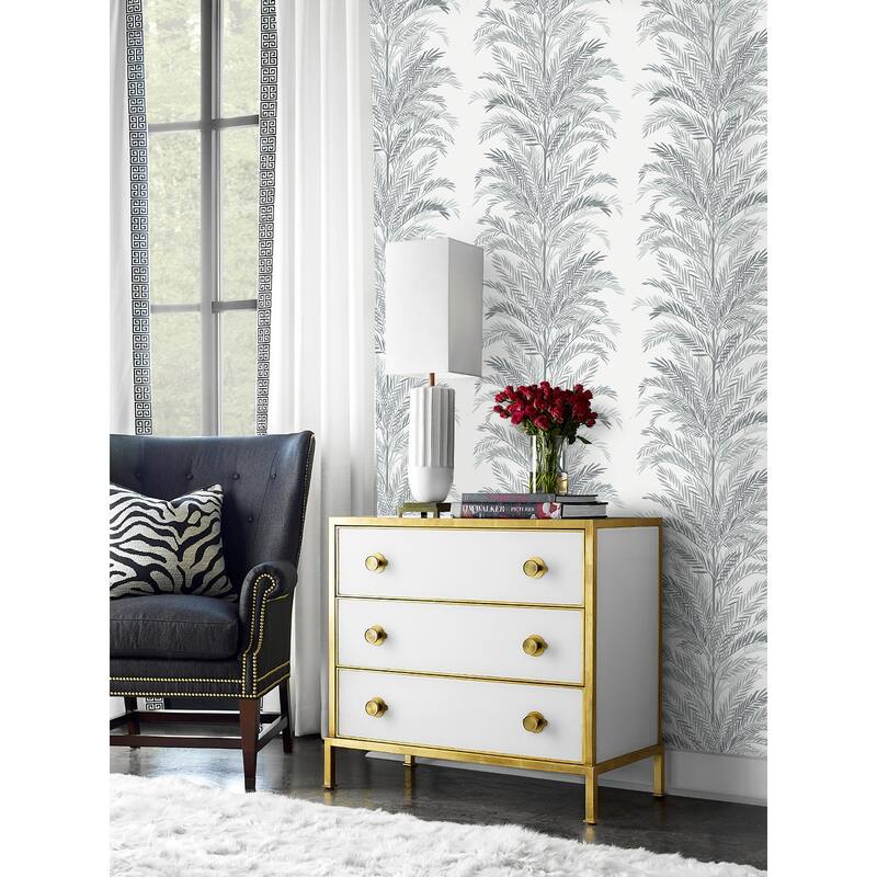 Luxe Haven Keana Palm Peel and Stick Wallpaper