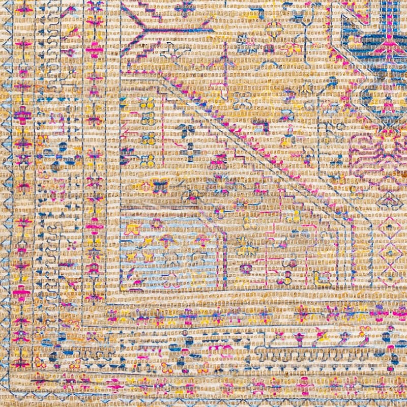Artistic Weavers Zypher Handmade Boho Medallion Jute Area Rug