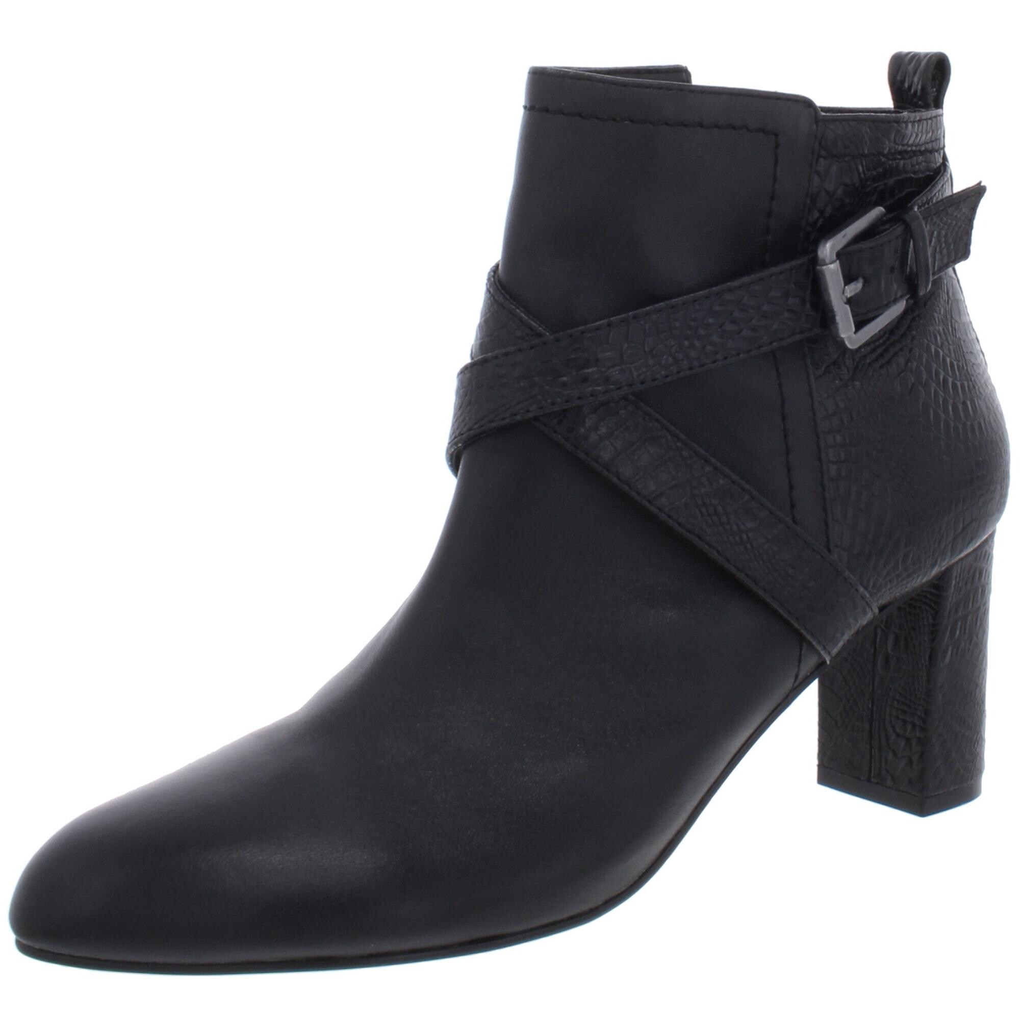 narrow ankle booties