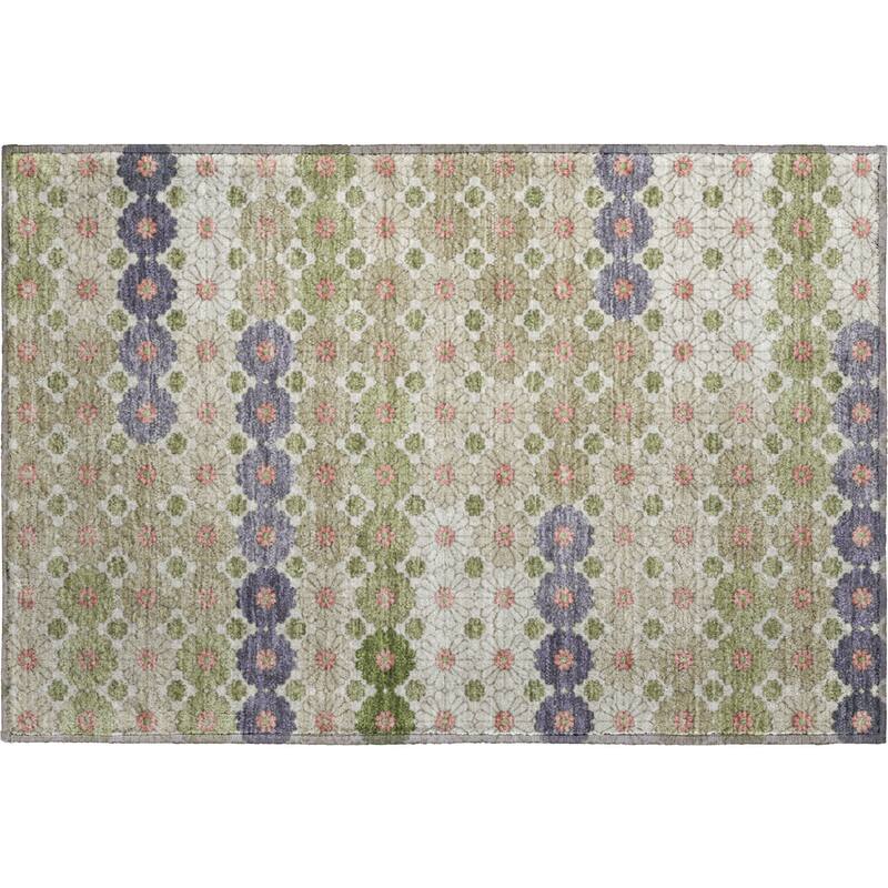 Premium Washable Super Soft Whimsy Mosaic Mayfield Rug