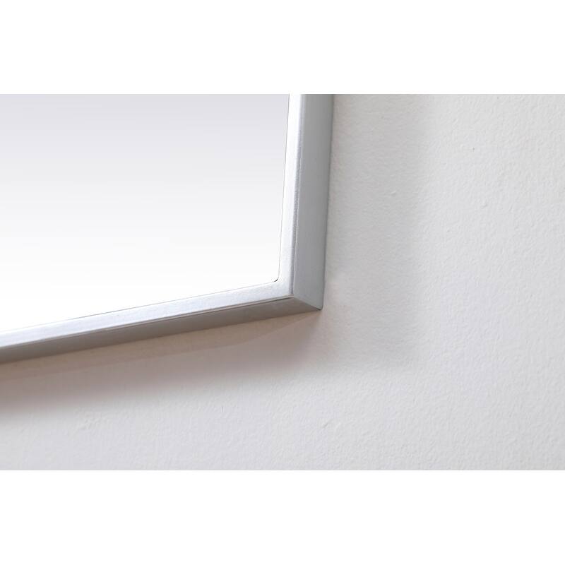 Indigo Home Metal Frame Square Mirror 42 inch