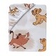 preview thumbnail 3 of 4, Lambs & Ivy Disney Baby Lion King Safari Fitted Crib Sheet - White