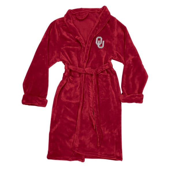 slide 1 of 1, COL 349 Oklahoma L/XL Bathrobe