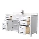 preview thumbnail 44 of 44, Beckett 60 Inch Single Vanity, Cultured Marble Top