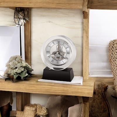 Howard Miller Fusion Modern Glam Table Clock with Movements