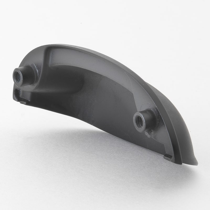 GlideRite 2.5-inch Matte Black Classic Bin Cabinet Pulls (Pack of 10) - 10 pack