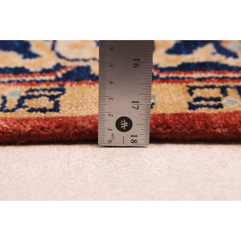 ECARPETGALLERY Hand-knotted Jules Sultane Dark Copper Wool Rug - 5'0 x 7'0