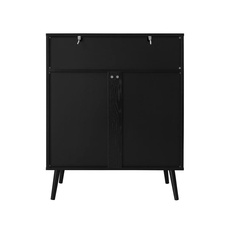 5 Drawer Cabinet, Accent Storage Cabinet, Suitable for Living Room, Bedroom, Dining Room, Study