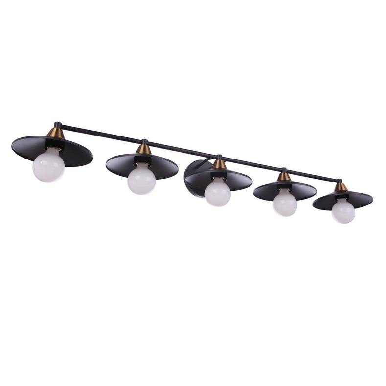 Craftmade 125465 Isaac 5 Light 46" Wide Vanity Light