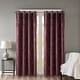 preview thumbnail 32 of 70, SunSmart Mirage Knitted Jacquard Total Blackout Grommet Window Curtain Panel