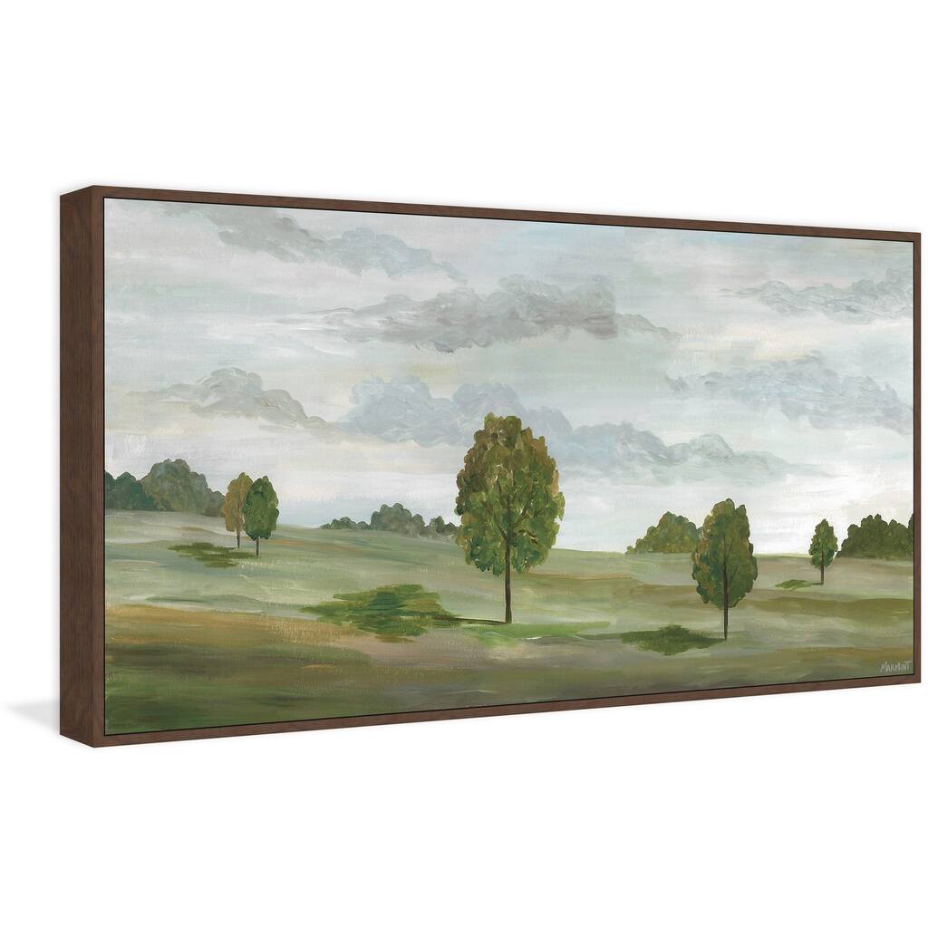 Beautiful as Life Floater Framed Print on Canvas