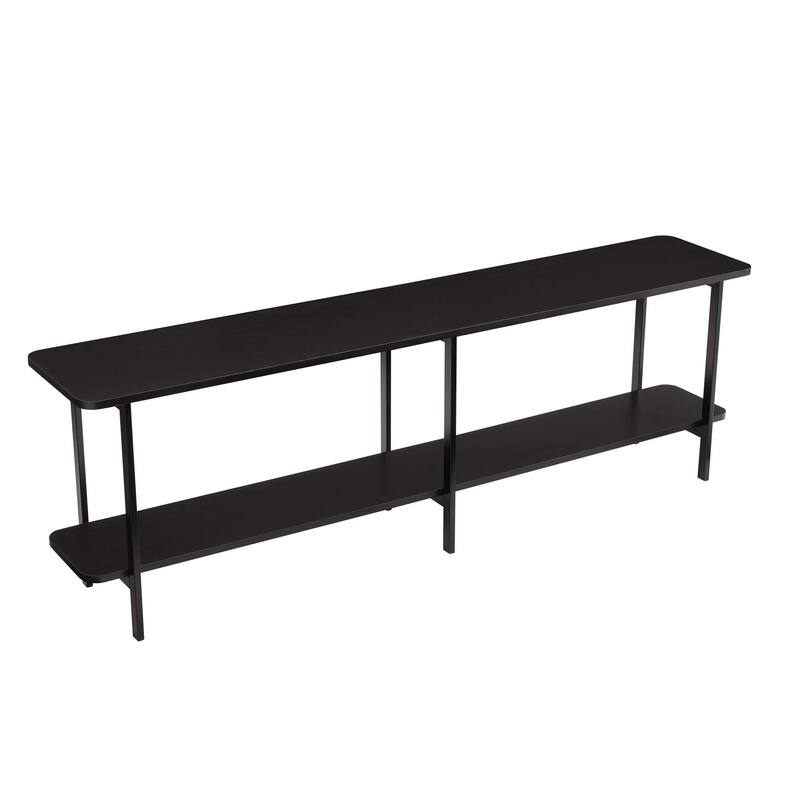 Celine 70.86 Wood Side Table Console