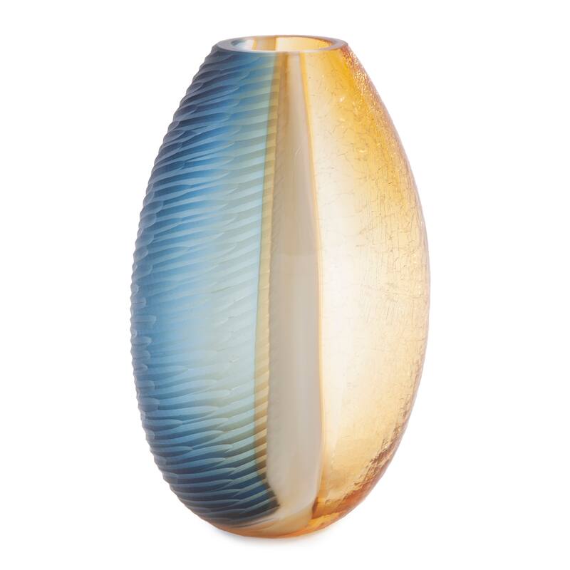 Mirina Hand Blown Glass Vase, Small On Sale Bed Bath & Beyond