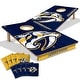 preview thumbnail 1 of 5, Nashville Predators NHL Tailgate Cornhole Board Set Include Carrying Case