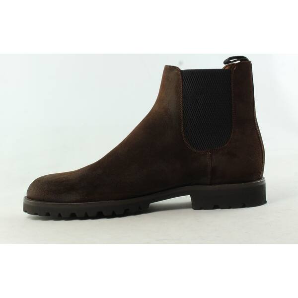 Shop Frye Mens Edwin Dark Brown Ankle Boots Size 11 On Sale Overstock 29528264