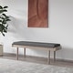 preview thumbnail 5 of 5, Efa Modern Tufted Upholstered Bench