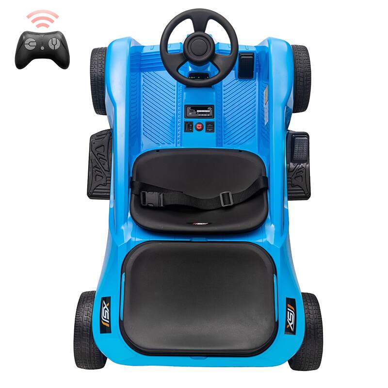 2 Seaters 4-Wheelers Electric Ride On Toy for Kids, 24V 120W*2 Powerful Motors Max Load 200 Lbs