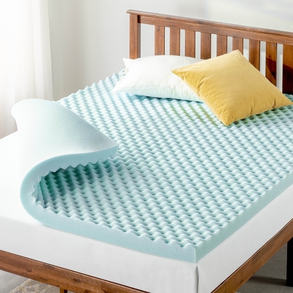 3 Inch Cooling Gel Egg Crate Memory Foam Mattress Topper On Sale Bed Bath Beyond 37218169