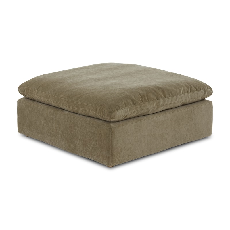 Aurelle Home Corbin Modern Modular Sectional Piece - Ottoman