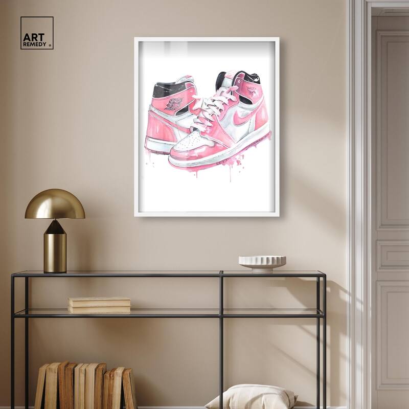Doll Memories - Walk in Pink Shadowbox by Art Remedy