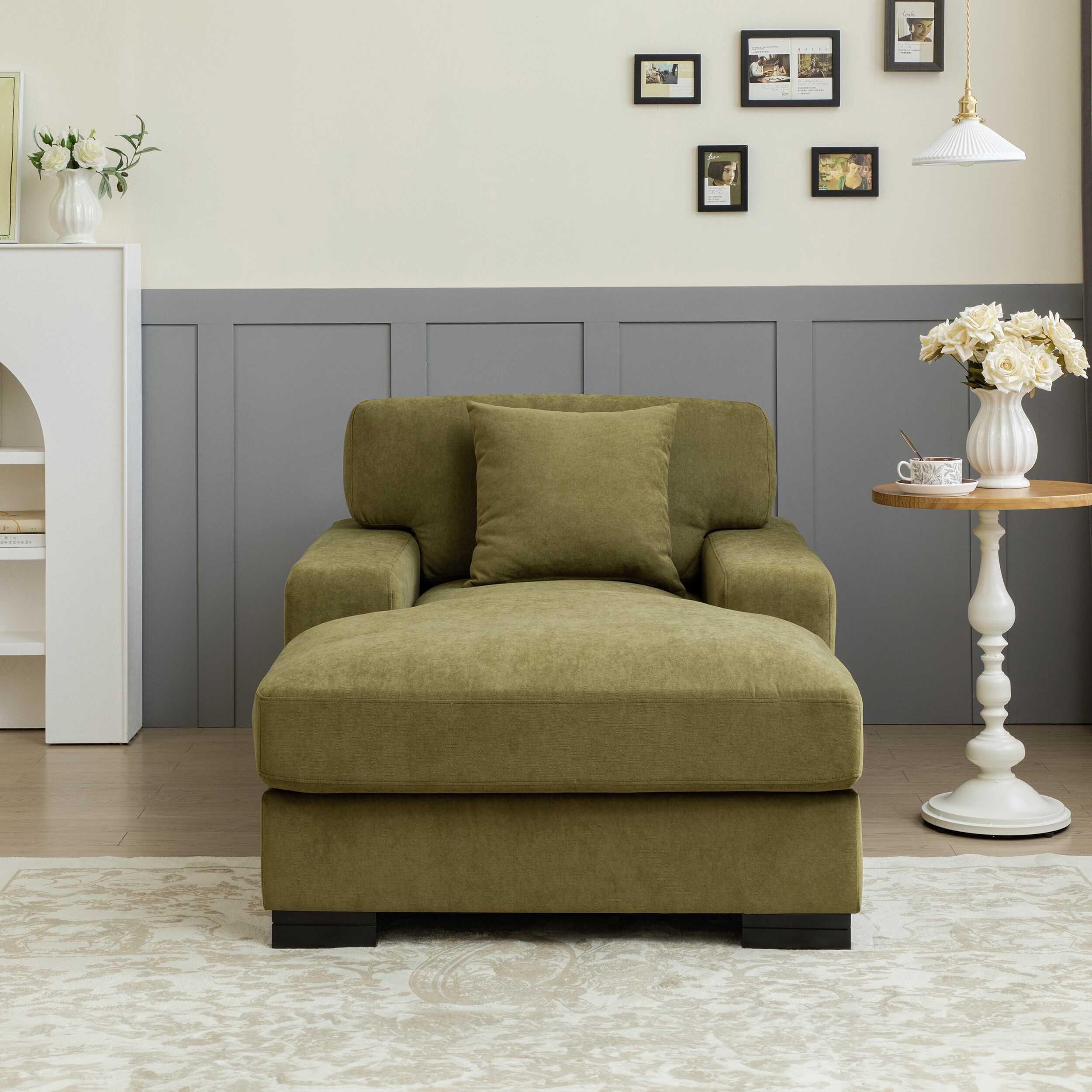 Oversized chaise lounger sales