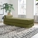 preview thumbnail 1 of 105, Jaxx Alon Daybed - Fold-Out Sleeper Chaise with Premium Memory Foam Queen-Size Mattress - Made in the USA