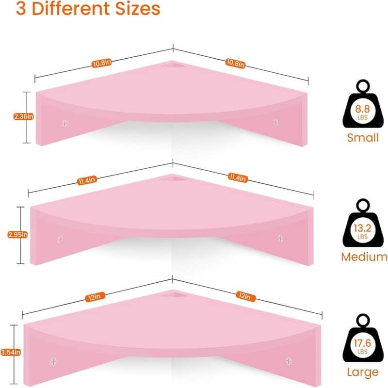 Corner Shelf Wall Mount