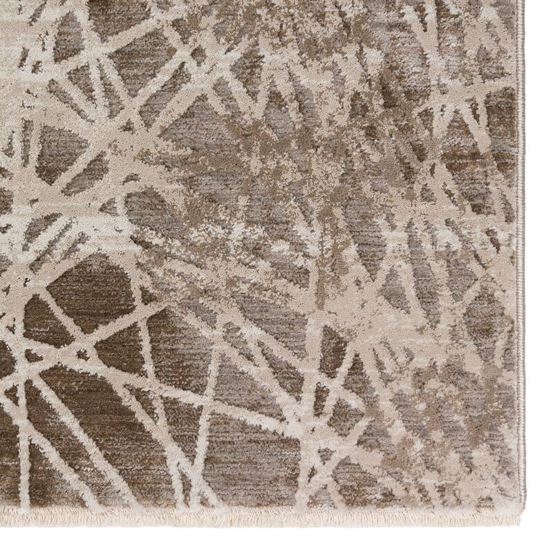 Emery Abstract Strings Machine Made Rug
