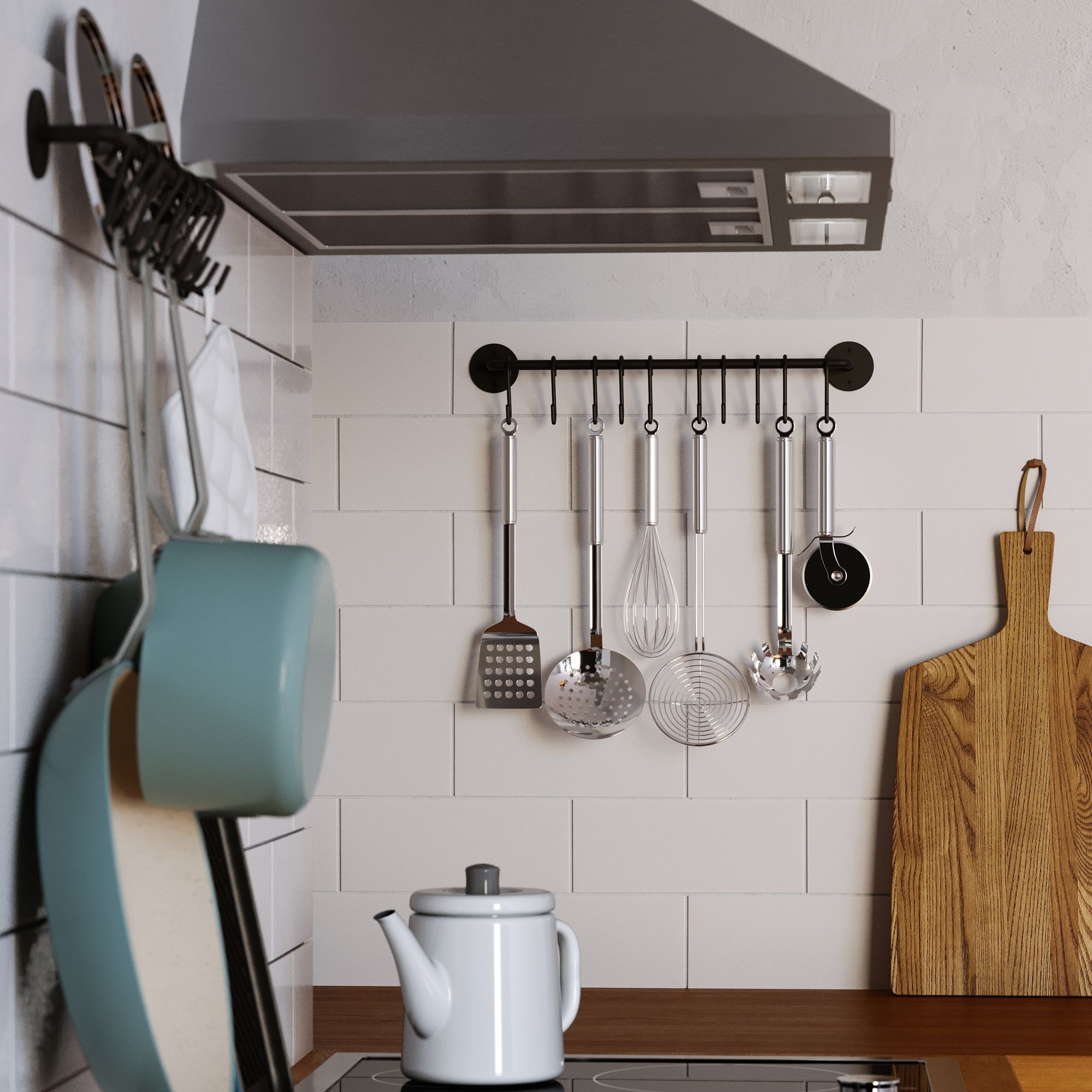 S hooks for pots and 2025 pans