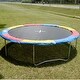 preview thumbnail 1 of 7, Colorful Safety Round Spring Pad Replacement Cover for 14' Trampoline - Multi