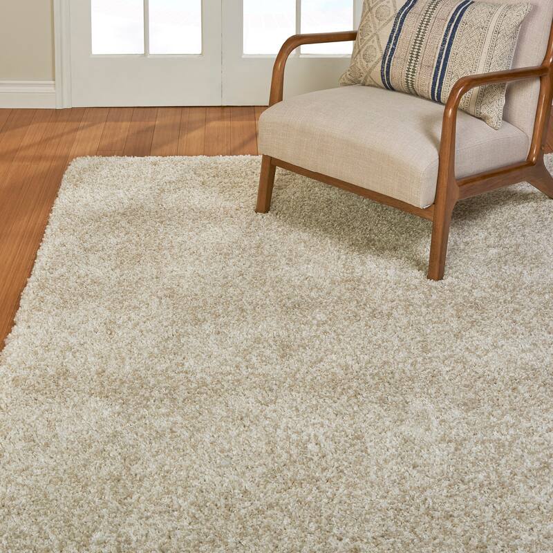 Gertmenian Zurich Modern Bohemian Plush Soft 2" Polypropylene Shag Area Rug