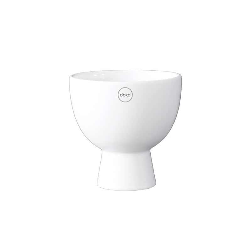 Sm. FIGURE Vase White - White