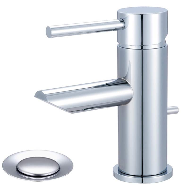 Pioneer Faucets Motegi 1.2 GPM Single Hole Bathroom Faucet with Brass - Polished Chrome