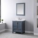 preview thumbnail 1 of 116, Altair Isla Single Bathroom Vanity Set and Aosta White Countertop without Mirror