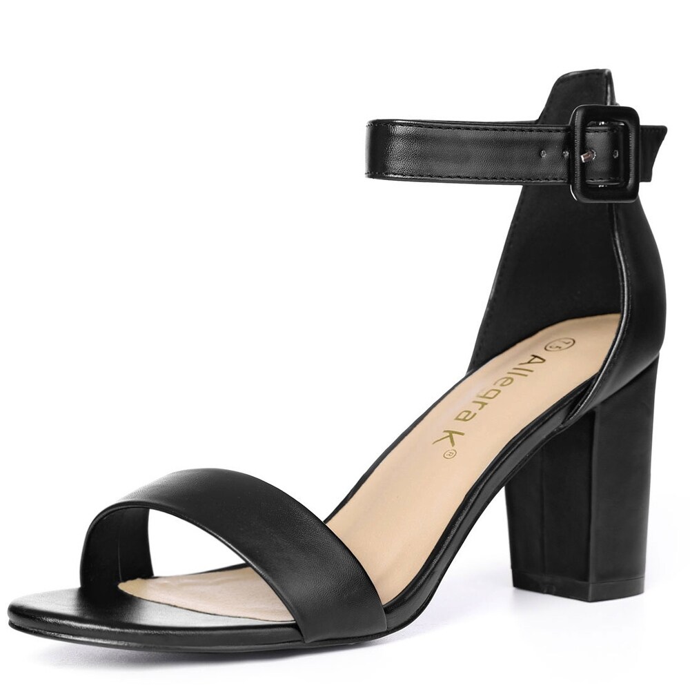 2 inch ankle strap heels