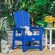 preview thumbnail 33 of 41, Costway Patio Kids' Adirondack Chair Seat Weather Resistant for Ages - See Details