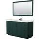 Option Green / White Quartz Top / Matte Black Hardware