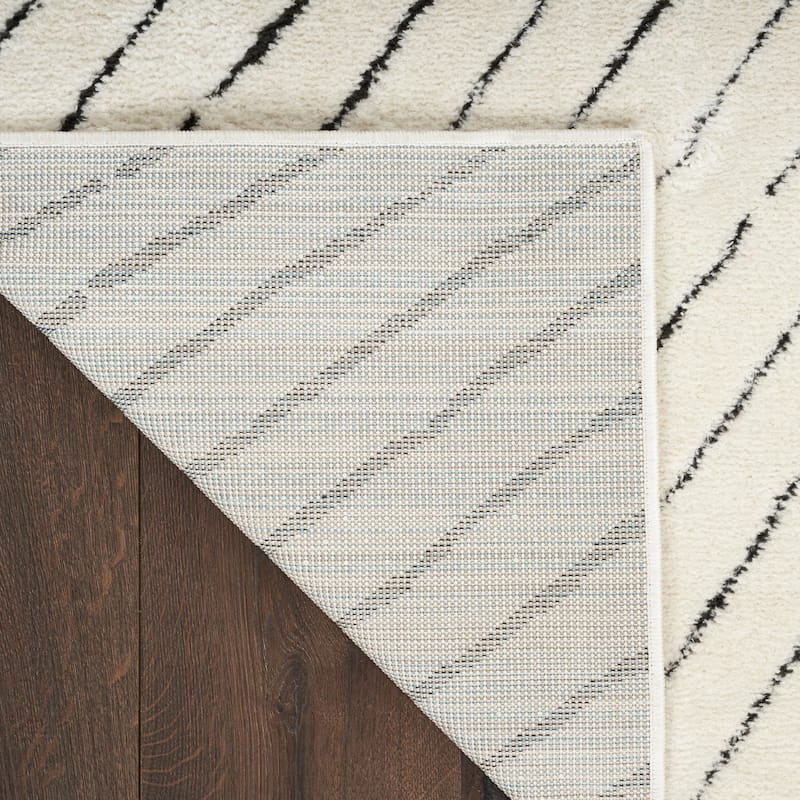 Nourison Cozy Modern Indoor Abstract Area Rug