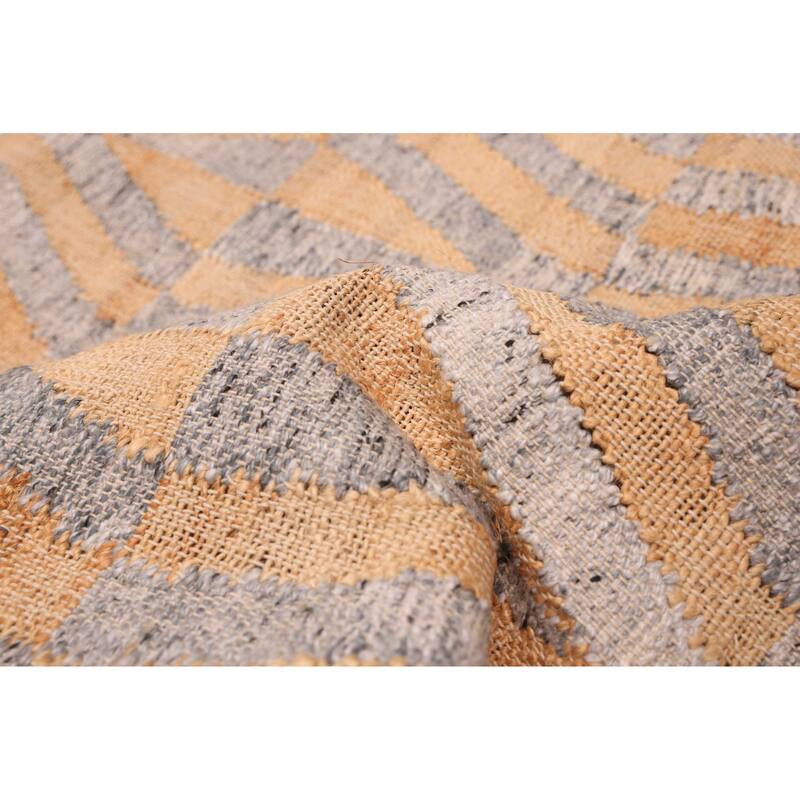 ECARPETGALLERY Flat-Weave Palas Denizli Tan Kilim - 5'5 x 7'7