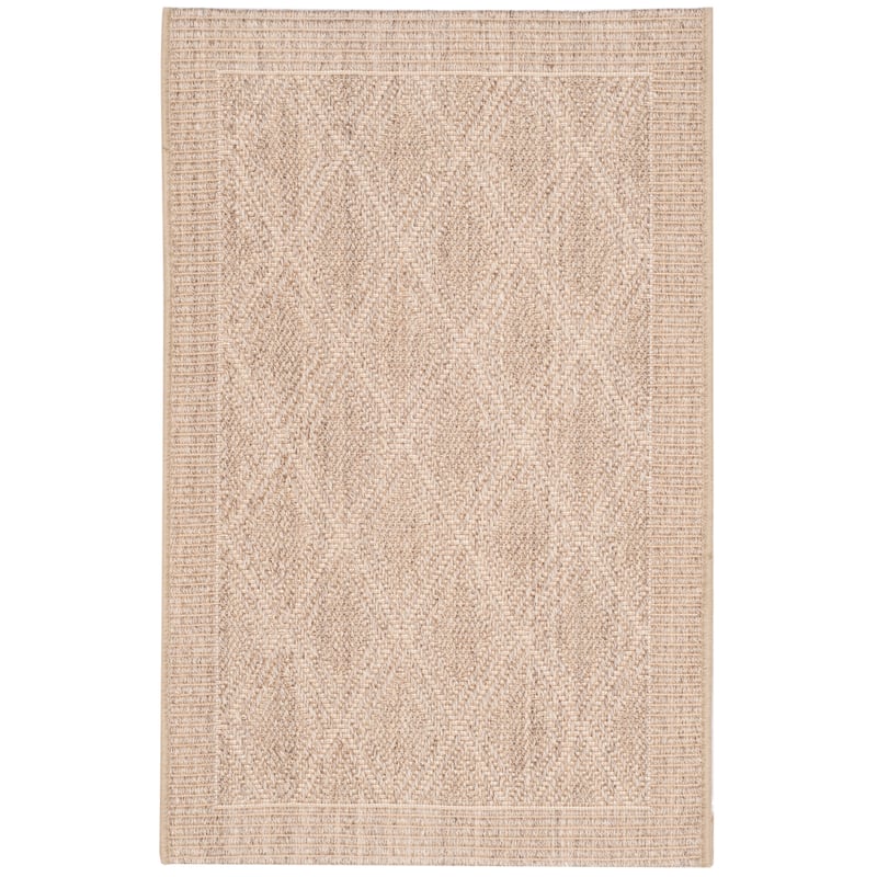 SAFAVIEH Palm Beach Tadako Trellis Sisal/ Jute Rug - 2' x 3' - Sand