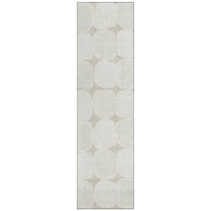 Machine Washable Indoor/ Outdoor Chantille Modern Puffy Rug