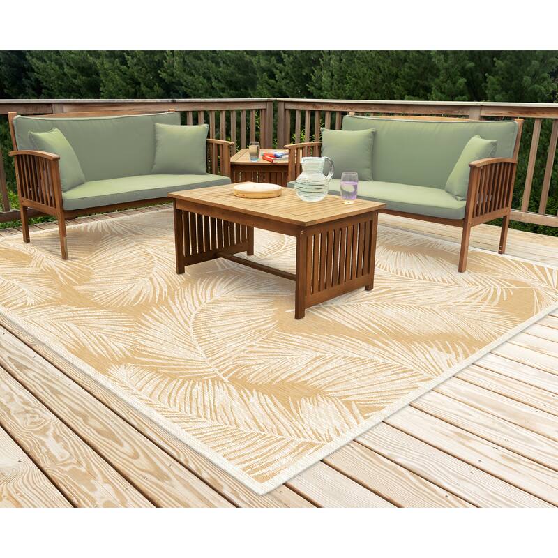Liora Manne Carmel Fronds Indoor/Outdoor Rug