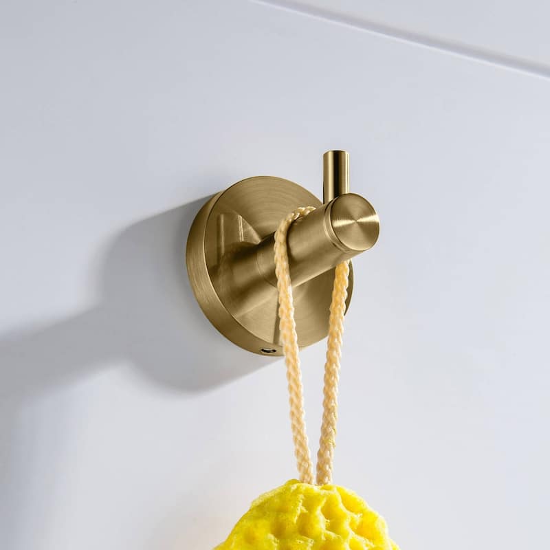 Circular Bathroom Towel and Robe Hook