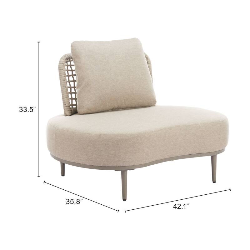 Ruhe Accent Chair Beige