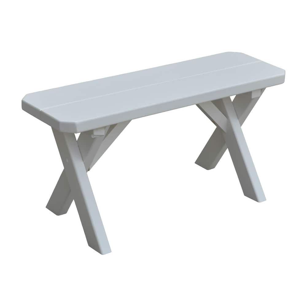 Pine 3' Crossleg Bench