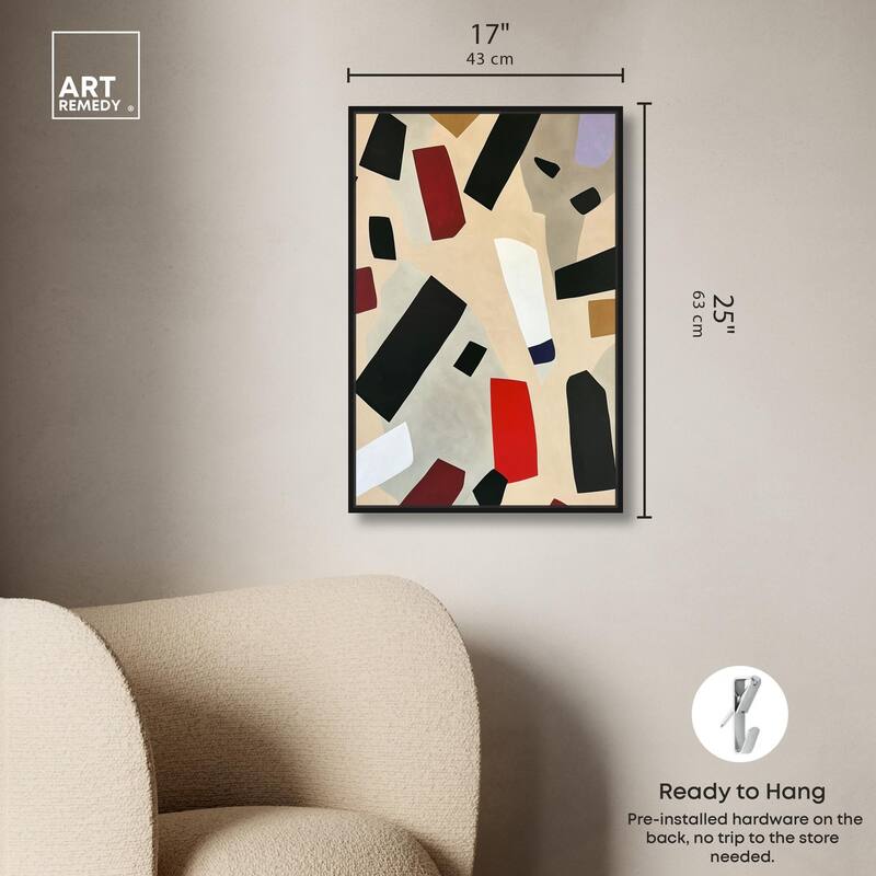 Mindscape Mosaic III Canvas by Art Remedy