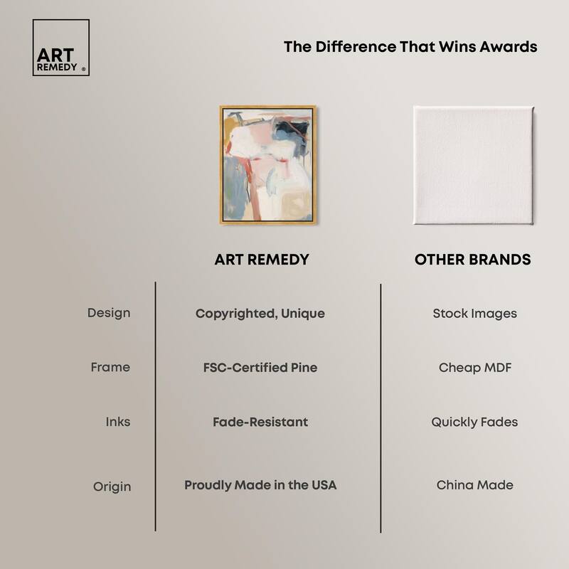 Dreamlike Palette I Canvas by Art Remedy
