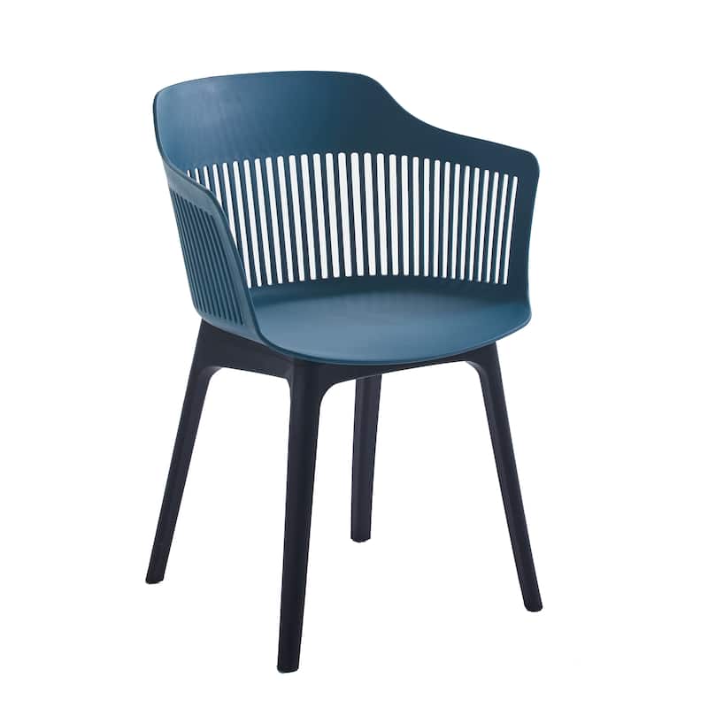 Porthos Home Palmer Dining Chairs Set of 2, Plastic Shell And Legs